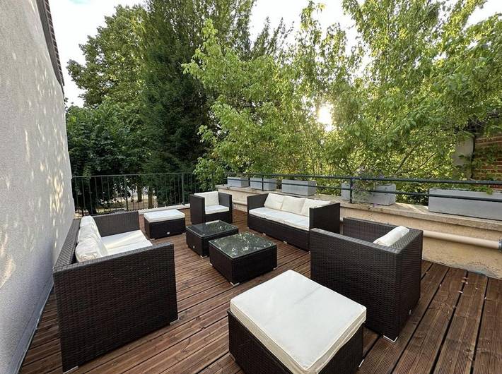 Villa pour 4 personnes, avec vue et jardin
