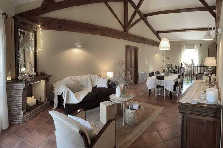 Location de vacances pour 6 personnes, avec jardin à Caudiès-de-Fenouillèdes