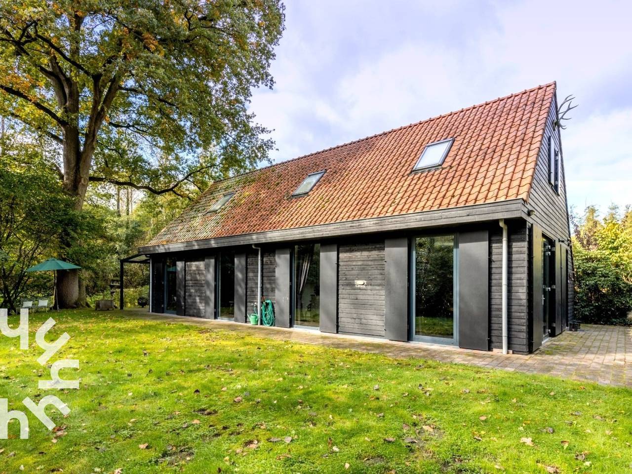 Sfeervol 5-persoons vakantiehuis met grote tuin midden in de natuur in Enter, Overijssel. in Enter, Twente