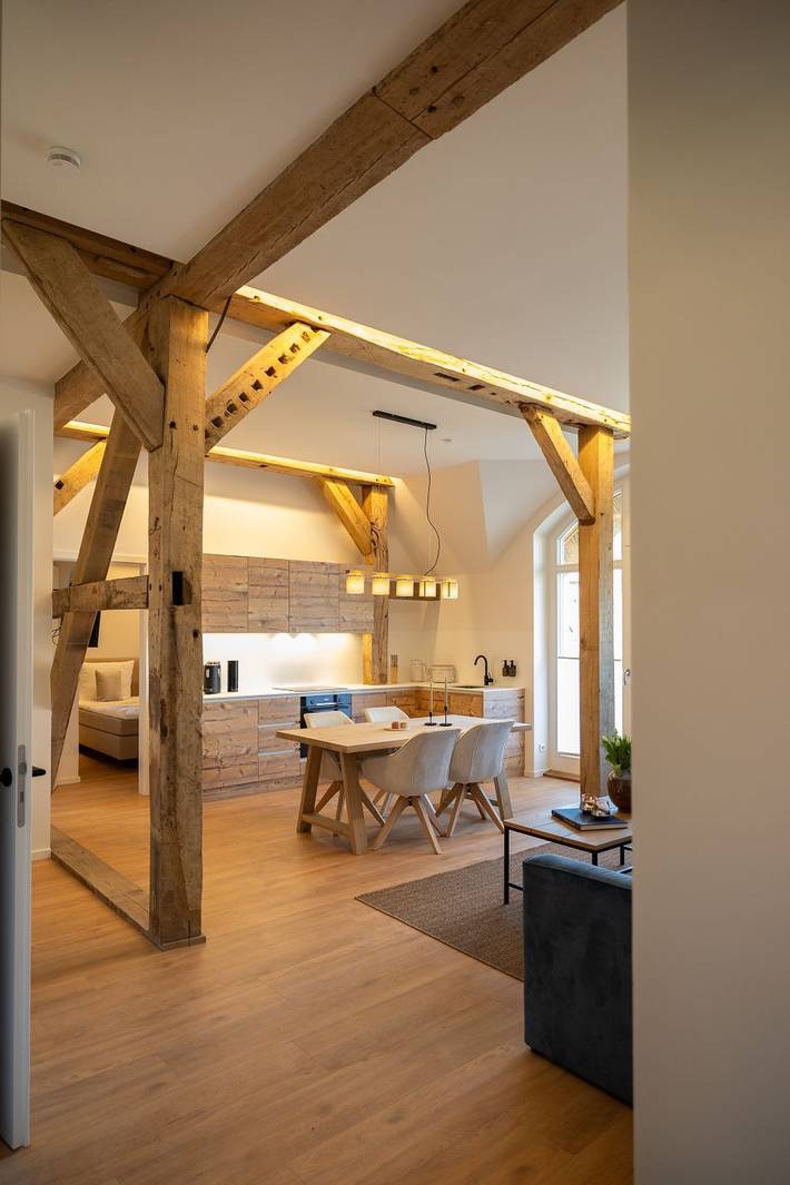 Ferienwohnung für 4 Personen, mit Terrasse und Garten sowie Sauna in Ratekau
