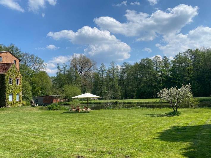 Ferienwohnung für 6 Personen, mit Terrasse und Garten sowie Sauna und Seeblick in Mecklenburgisches Elbetal - 2