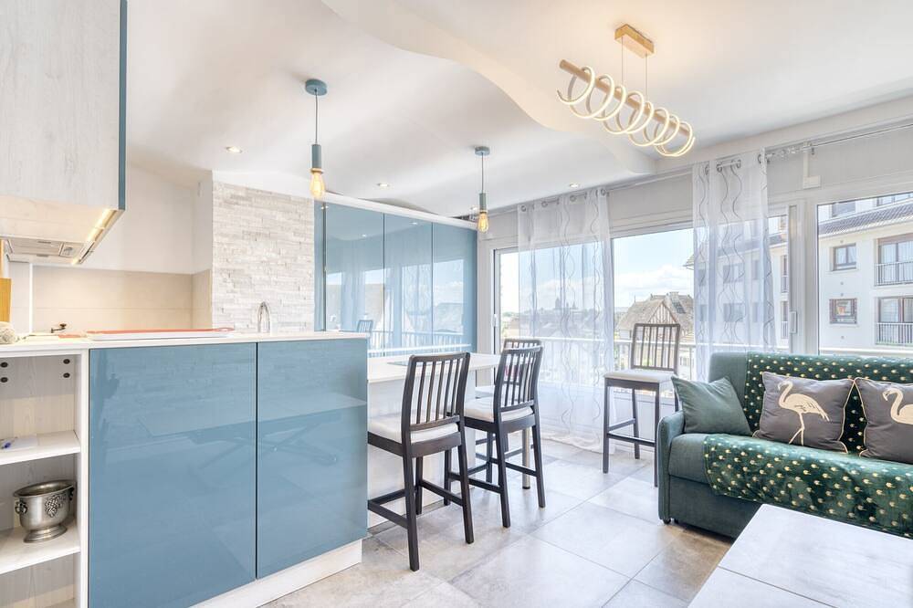 Appartement De Vacances pour 2 Personnes dans Ouistreham, Côte de Nacre