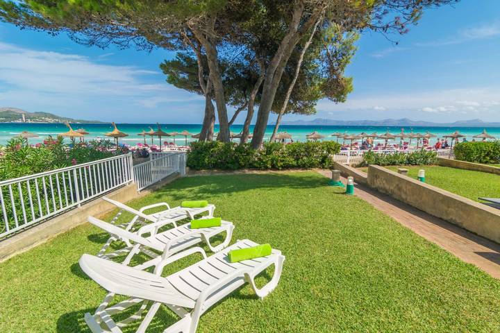 Ganze Ferienwohnung, Chillvista - Apartment mit Meerblick in Puerto de Alcúdia. Wifi gratis in Playa de Alcúdia, Alcúdia