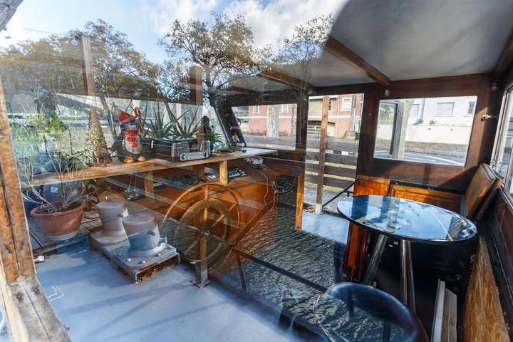 Bateau pour 2 personnes, avec terrasse et vue, animaux acceptés à Toulouse - 3