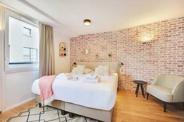 Appartement De Vacances pour 2 Personnes dans Vanves, Hauts-de-Seine, Photo 2