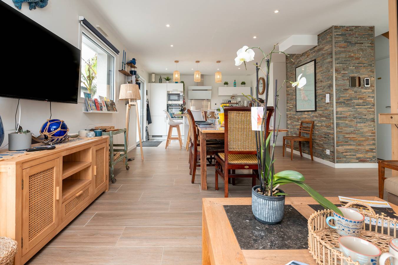 Ty Laouen Gîte Quiberon mit privater Terrasse, Garten, Fahrrädern und Wlan in Quiberon, Côte des Mégalithes