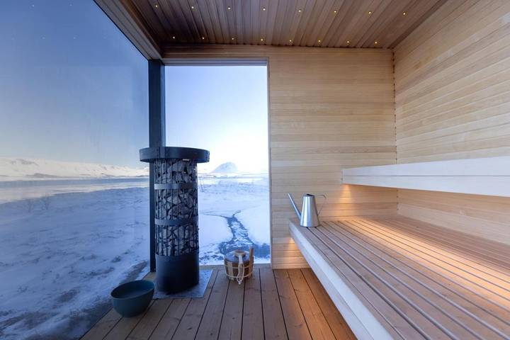 Location de vacances pour 14 personnes, avec sauna ainsi que jacuzzi et jardin en Islande - 3
