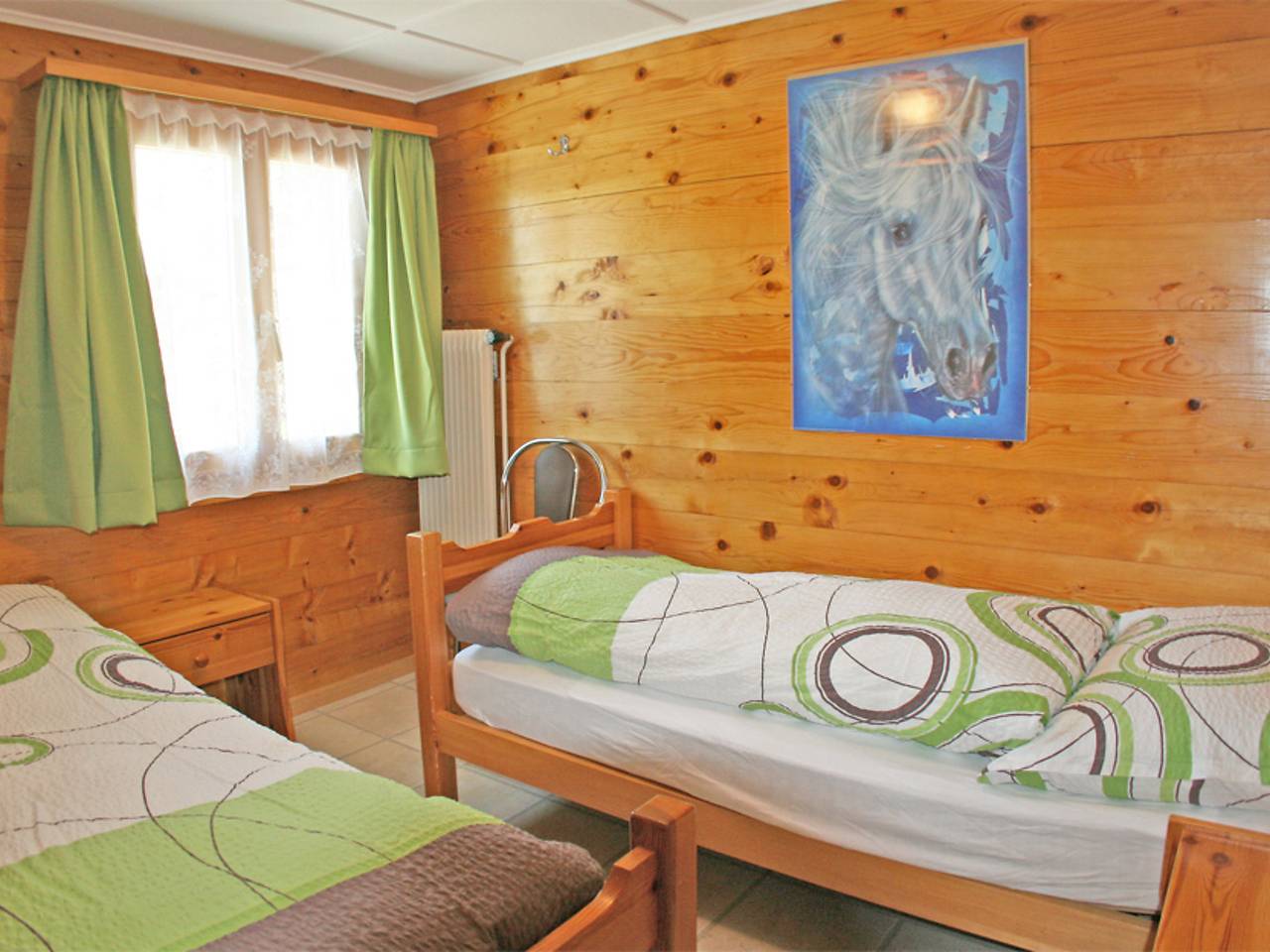 Ganze Wohnung, Bergfink Dachgeschoss in Grächen, Walliser Alpen