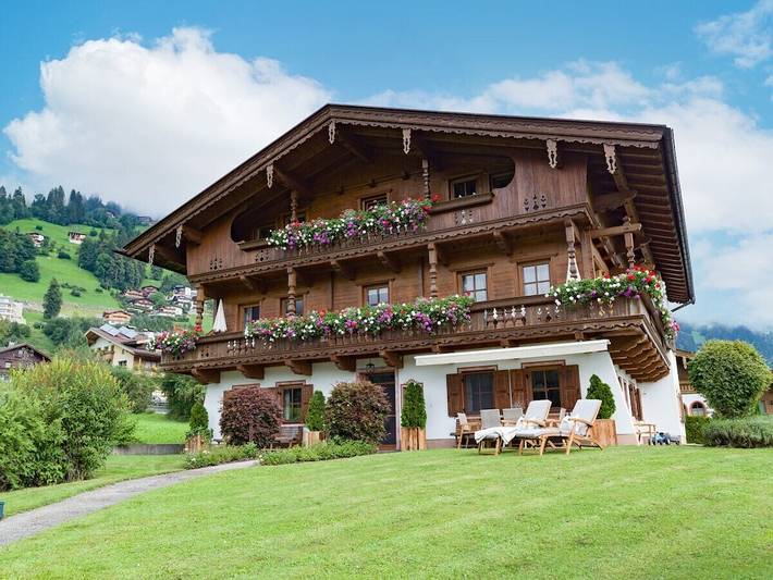 Ferienhaus für 4 Personen, mit Garten und Balkon, mit Haustier