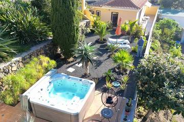 Finca mit Whirlpool für 2 Personen, mit Terrasse und Whirlpool sowie Garten auf La Palma