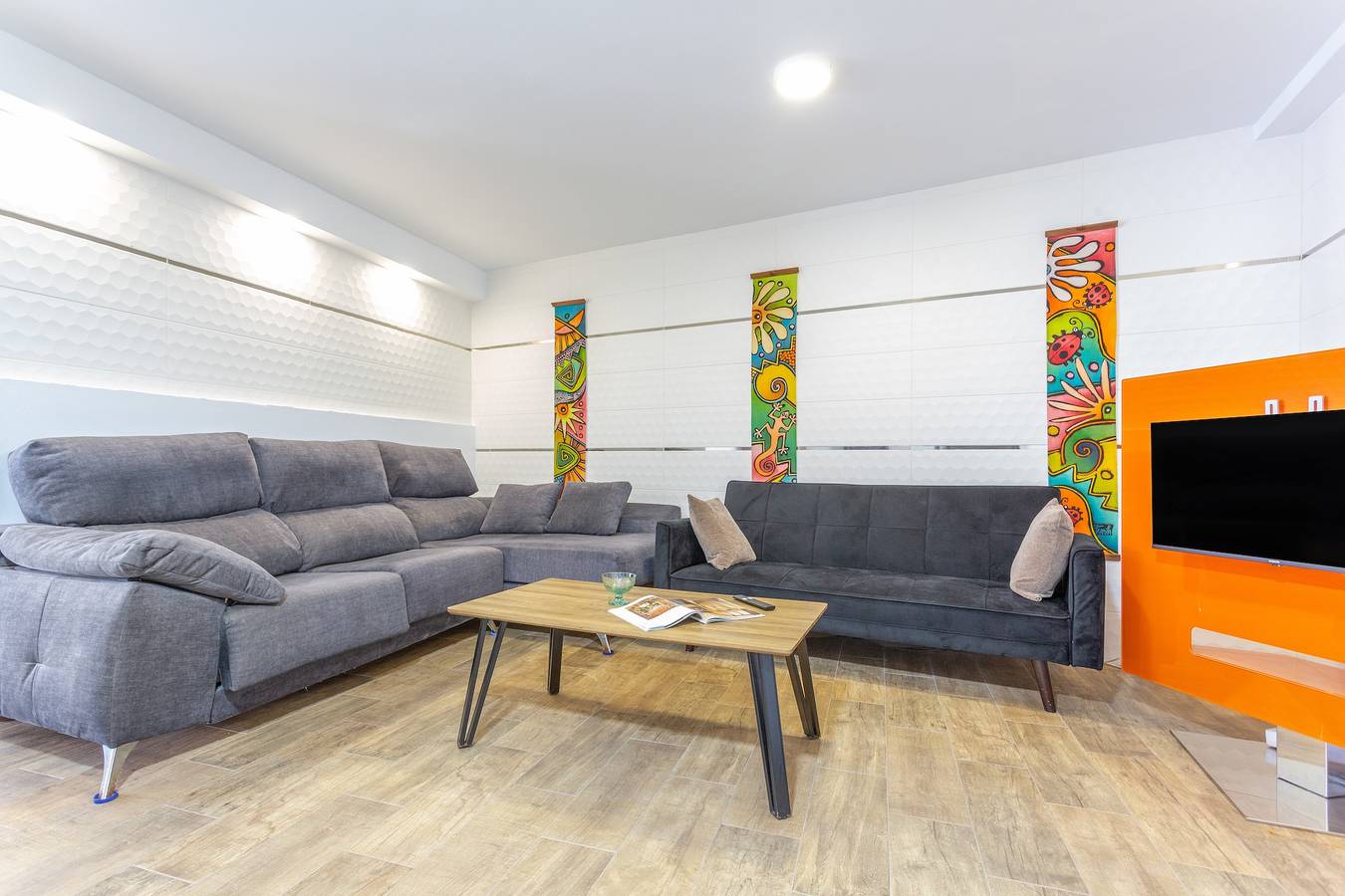 Ganze Wohnung, Ferienwohnung 'Las Palmeras' mit Gemeinschaftsterrasse in Güímar, Teneriffa Süd