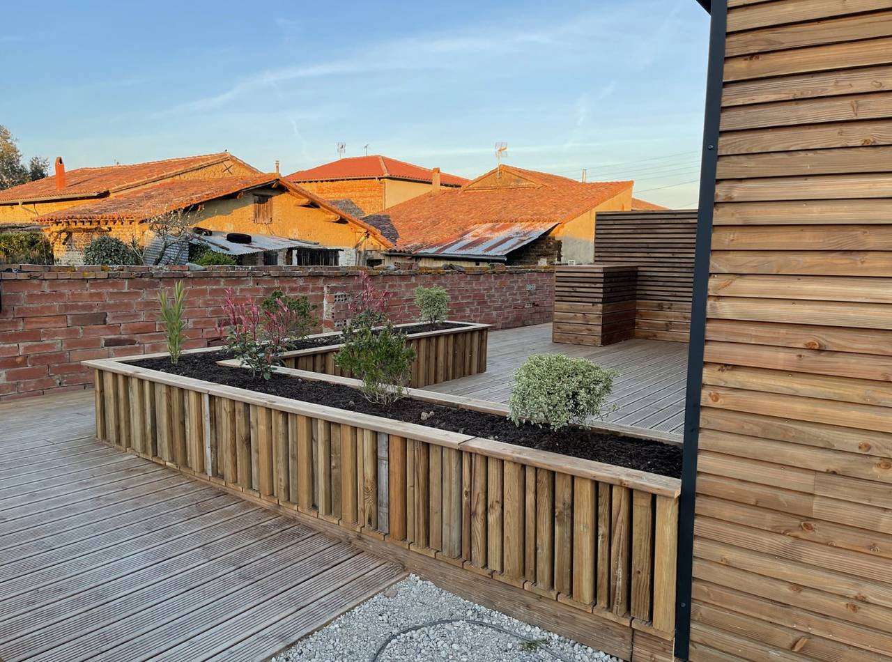 Asam2K19 : gîte de 4 personnes en ossature bois in Lherm, Haute-Garonne