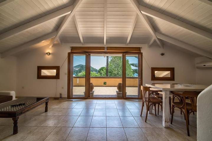 Vakantieappartement voor 4 personen, with tuin and uitzicht as well as balkon in Parga