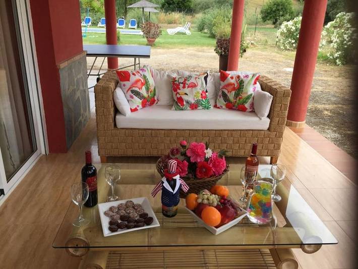 Casa rural para 16 personas, con Terraza además de Jardín y Piscina en Ubrique - 4