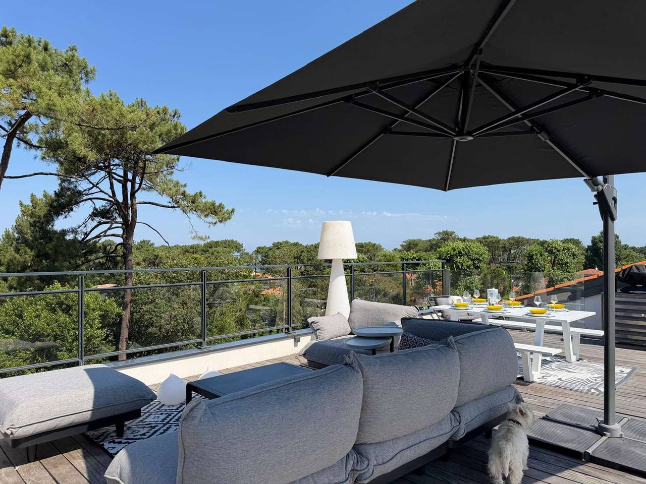Appartement entier, Rooftop avec jacuzzi et vue dégagée haut de gamme in Anglet, Région de Bayonne