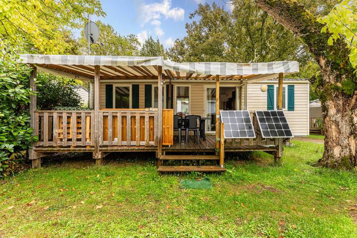 Ferienhaus für 6 Personen, mit Garten und Kinderpool, mit Haustier in Landes