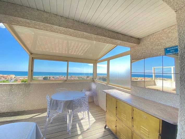 Maison de vacances pour 5 personnes, avec vue ainsi que piscine et jardin