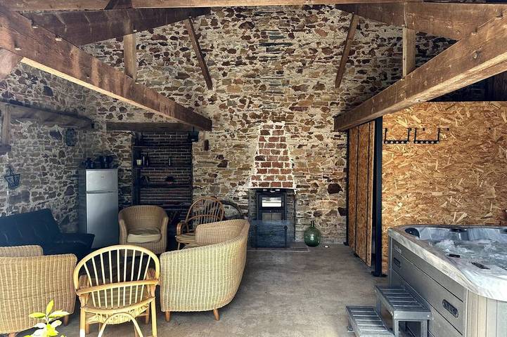 Maison de vacances pour 12 personnes, avec jardin et jacuzzi