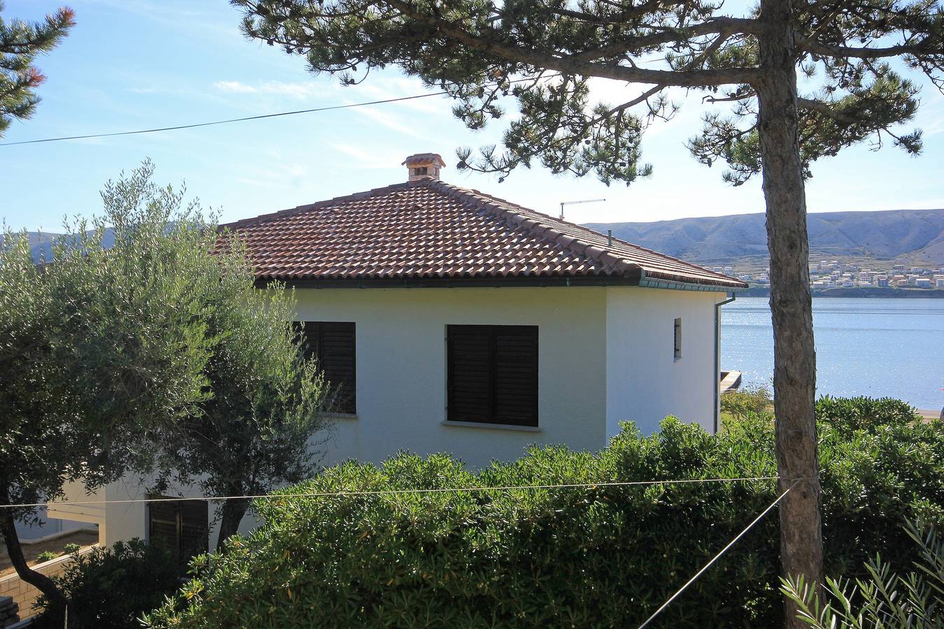 Cijeli apartman, Trosobni apartman uz plažu Pag -b in Grad Pag, Otok Pag
