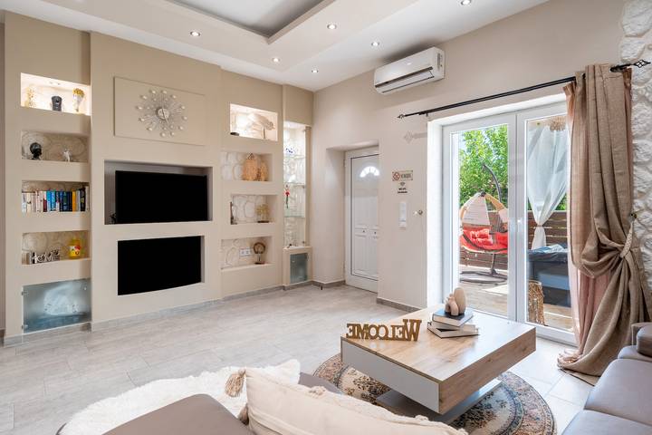 Ferielejlighed for 5 personer, med jacuzzi og balkon i Korfu