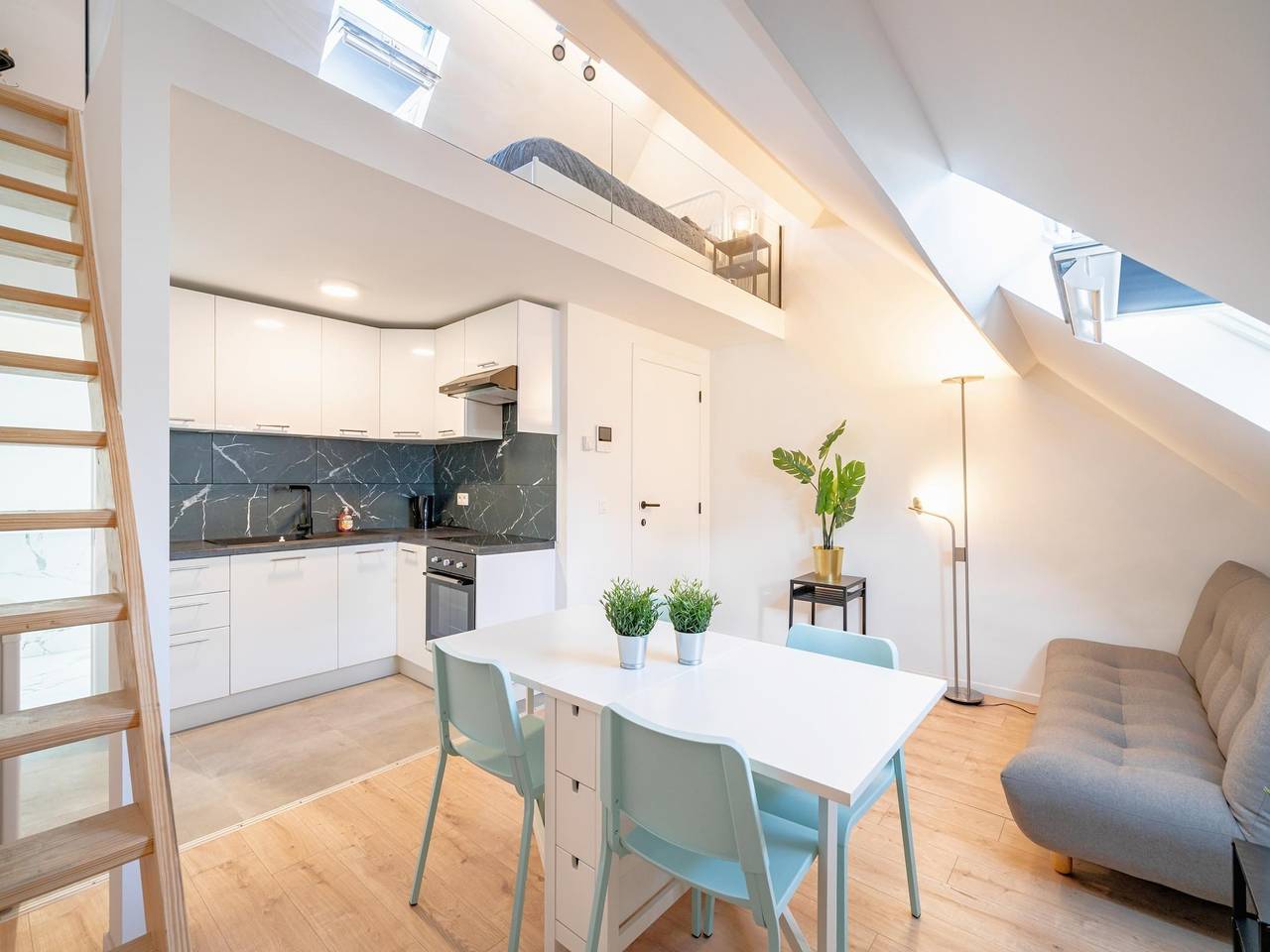 Ganze Wohnung, Elegantes Apartment mit 1 Schlafzimmer im Zentrum in Antwerpen, Antwerpen und Umgebung