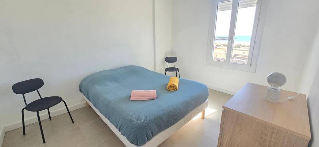 Gîte pour 4 personnes, avec balcon et vue dans Plage Centrale (Valras-Plage) - 2