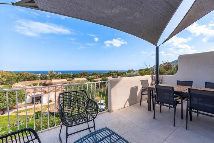 Appartamento intero, Aria Marina 37 - climatisé et vue mer in Sant Ambroggio, Lumio