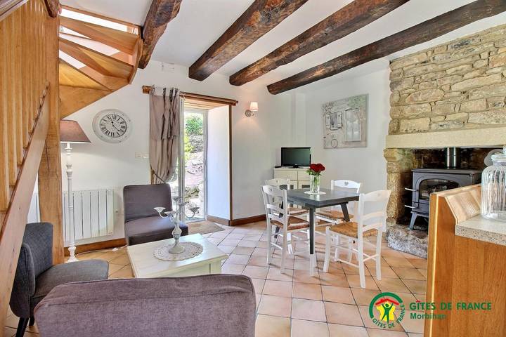 Gîte pour 2 personnes, avec jacuzzi et jardin à Quistinic - 4