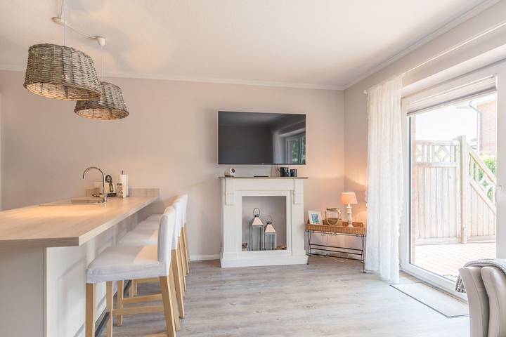 Ganze Wohnung, "Haus Oberdeck Whg. Büsumer Deich" Fewo für 4 Pers. mit 2 Schlafzimmern. in Hafen Büsum, Büsum