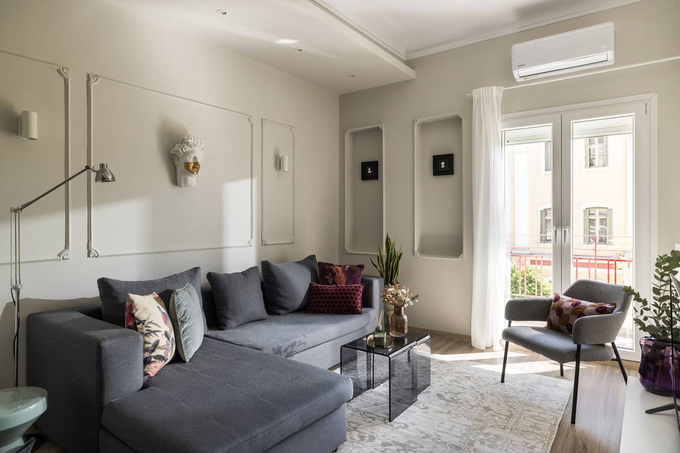 Ganze Wohnung, Ferienwohnung für 6 Personen mit Balkon in Thessaloniki und Umgebung