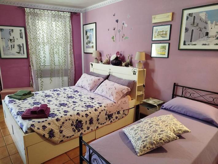B&b per 4 persone, con Balcone e Terrazza nonché Giardino e Panorama sul Lago di Bracciano