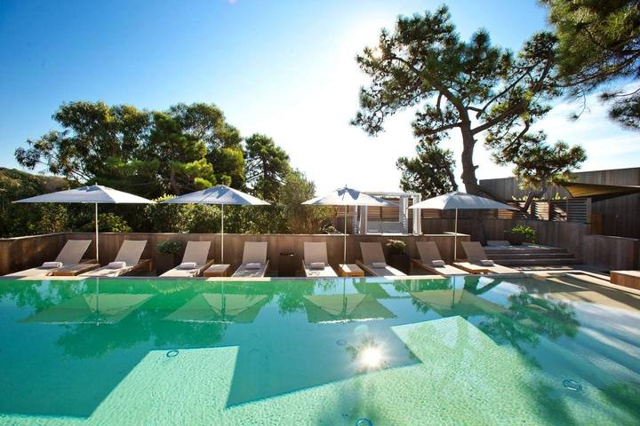 Hôtel pour 3 personnes, avec piscine et jardin dans Plage de Benedettu - 2