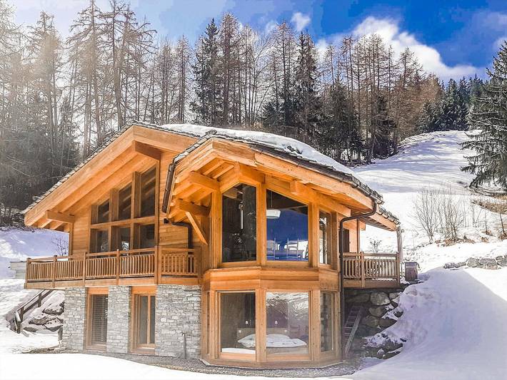 Chalet für 6 Personen im Wallis