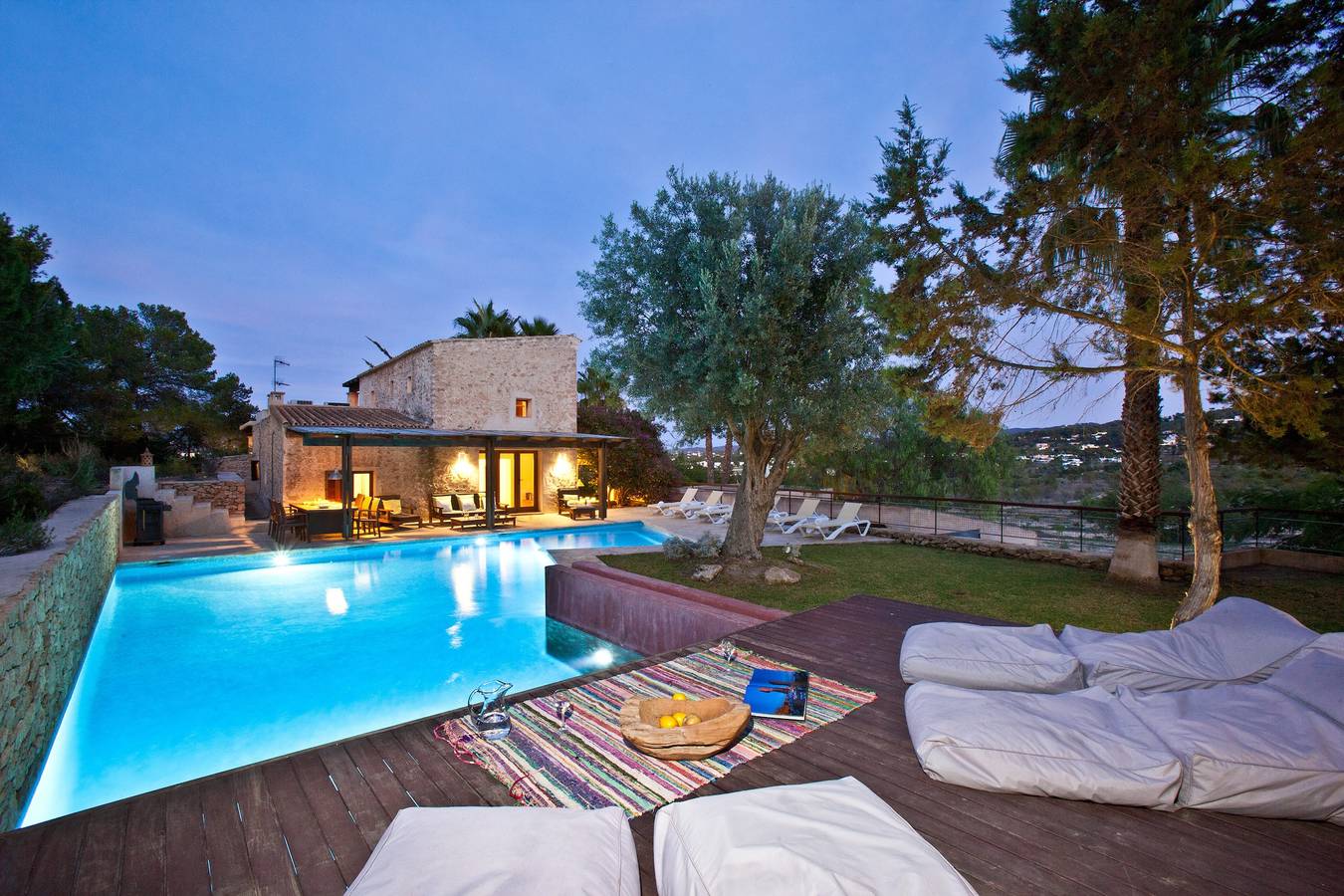 Eingebettet in die Natur und mit Pool - Villa Can Rafal in Cala Bassa, Sant Josep de sa Talaia