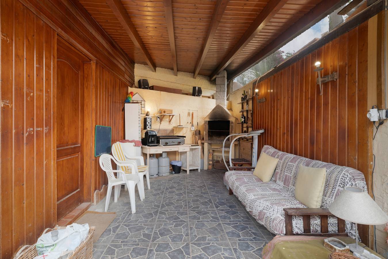 Maison de vacances « La Casuca » avec vue sur la montagne, piscine partagée et Wi-Fi in Chayofa, Arona