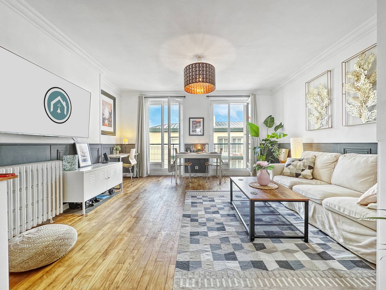 Appartement entier, *Le Penfeld* Jolie vue et balcon pour ce cosy T2 in Brest, Région de Brest