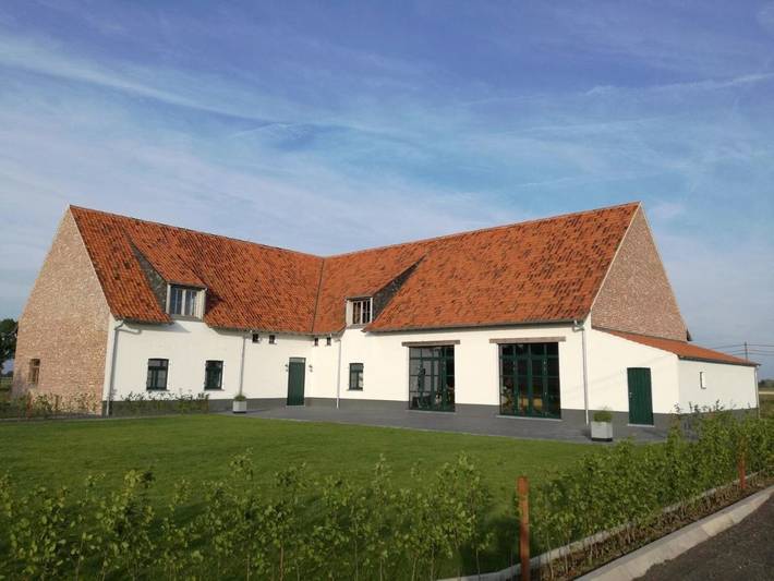 Chambre d’hôte pour 2 personnes, avec Terrasse ainsi que Jardin et Vue à Zedelgem