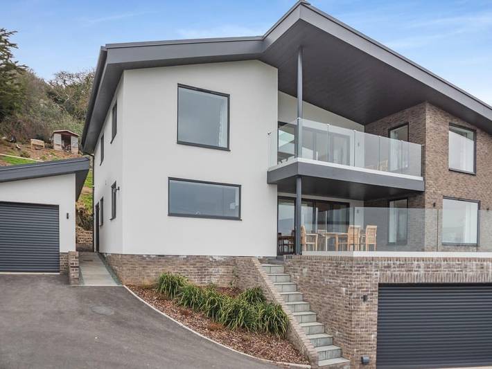 Holiday rental for 6 people, with garden and view in Aberdovey