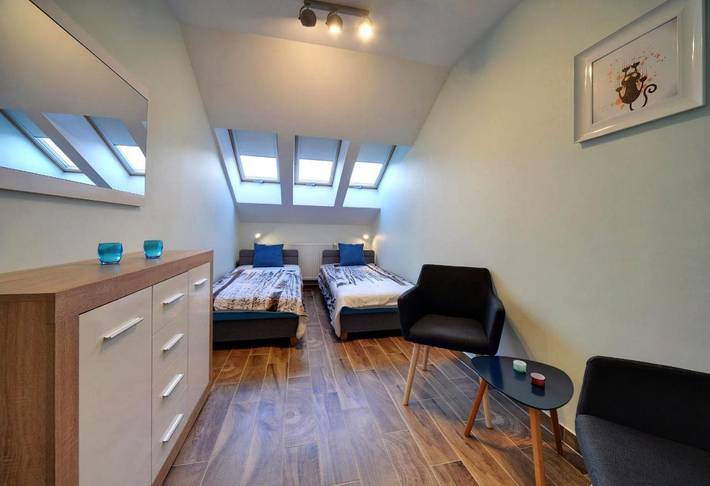 Apartament wakacyjny dla 6 osób, z taras, Dla rodziny w Świeradów-Zdrój