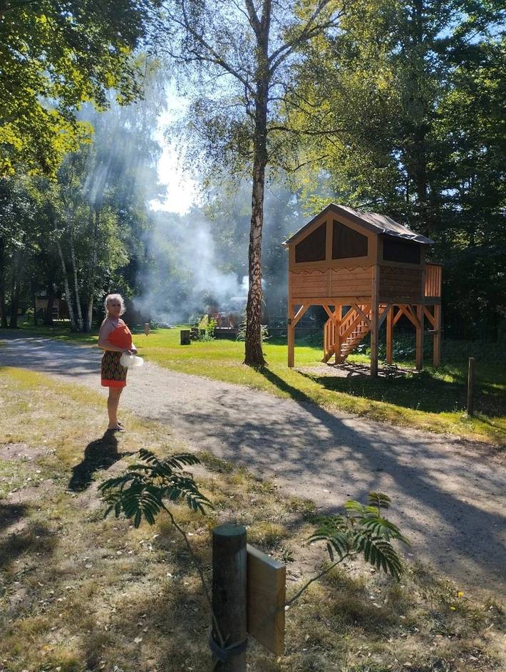 Mobil home pour 2 personnes, avec sauna à Sauxillanges - 2