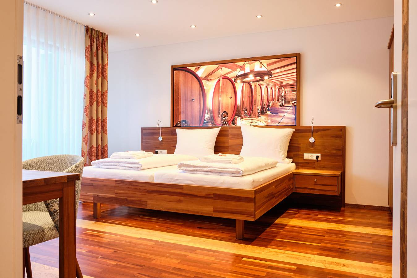 Hotel Hornstein - Weingut, Vinothek & Gastronomie - Doppelzimmer Typ Ländle Wein (circa 20-25 qm) in Nonnenhorn, Bayerisch Schwaben