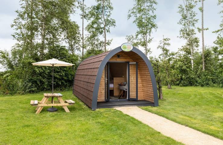 Chalet voor 2 personen, met Balkon/Terras en Terras in Zuid-Holland