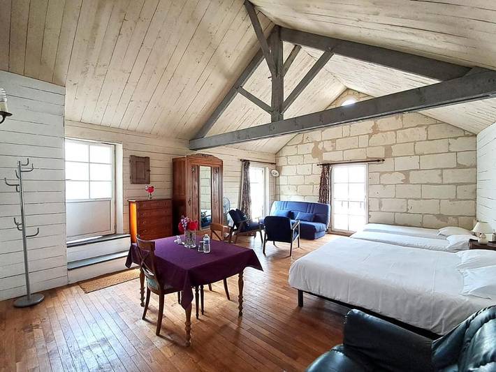 Hôtel pour 5 personnes, avec jardin à Montsoreau - 2