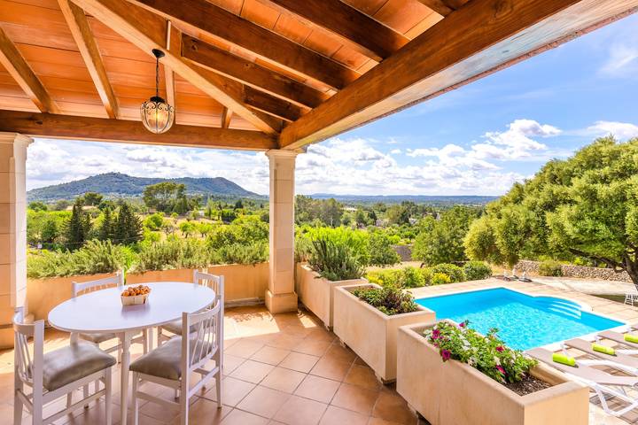 Casa de férias "Es Bosquet" com piscina e Wi-Fi in Inca (Espanha), Maiorca Centro
