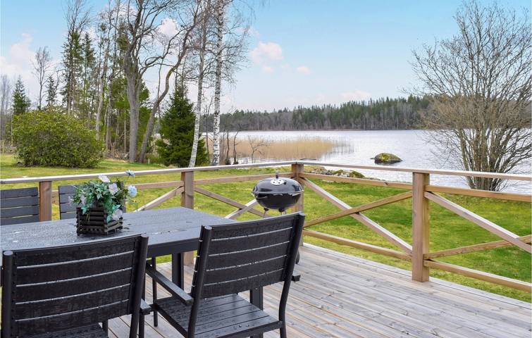 Chalet für 4 Personen, mit Terrasse und Garten sowie Seeblick in Südschweden - 4