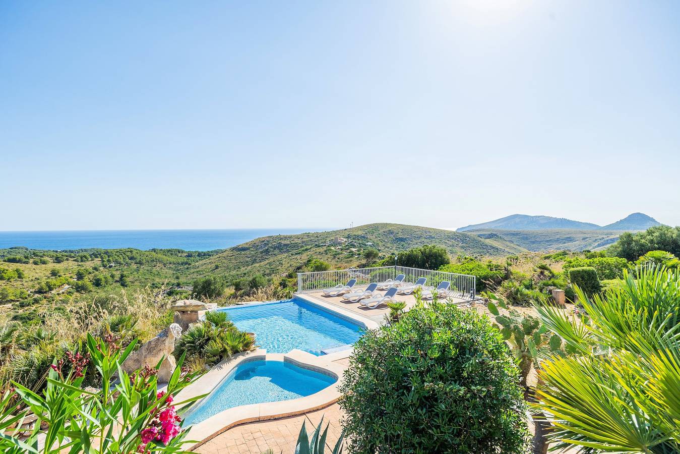 Casa de vacaciones 'Na Moli' con vistas al mar, piscina privada y Wi-Fi in Cala Torta, Artà
