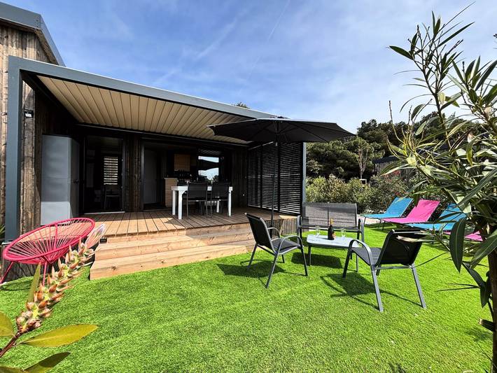 Villa for 4 people, with garden and pool in Agde