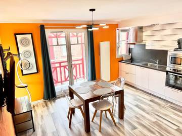 Gîte pour 4 personnes, avec vue et terrasse, animaux acceptés dans Office De Tourisme De Mers Les Bains