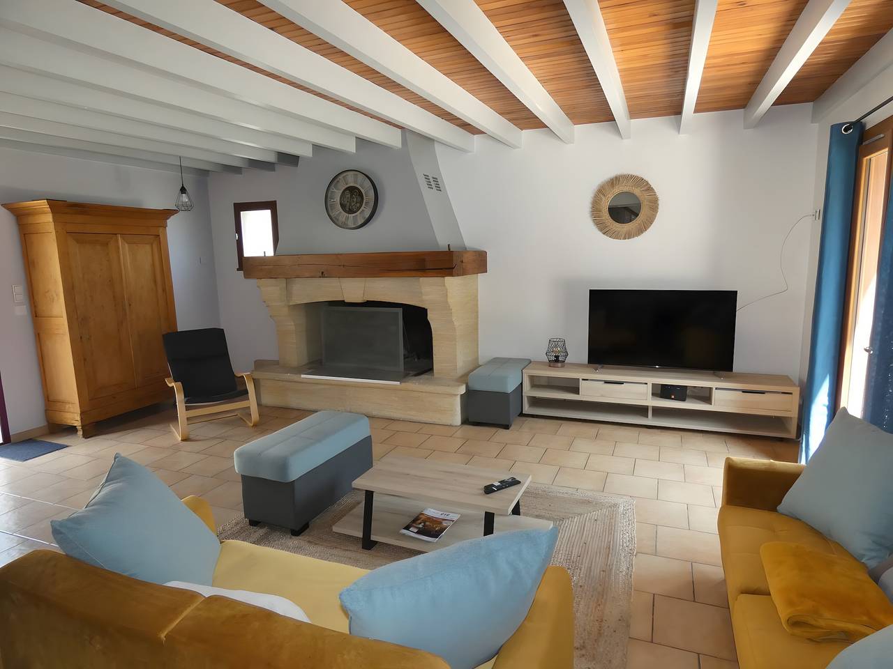 Gîte 8 personnes à Val d'Azun : vue montagne, terrasse privée et Wi-Fi in Bun, Parc national des Pyrénées