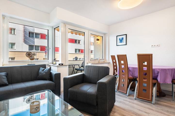 Ferienwohnung für 4 Personen, mit Balkon und Garten rund um die Havenwelten - 4